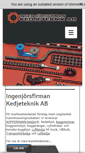 Mobile Screenshot of kedjeteknik.se